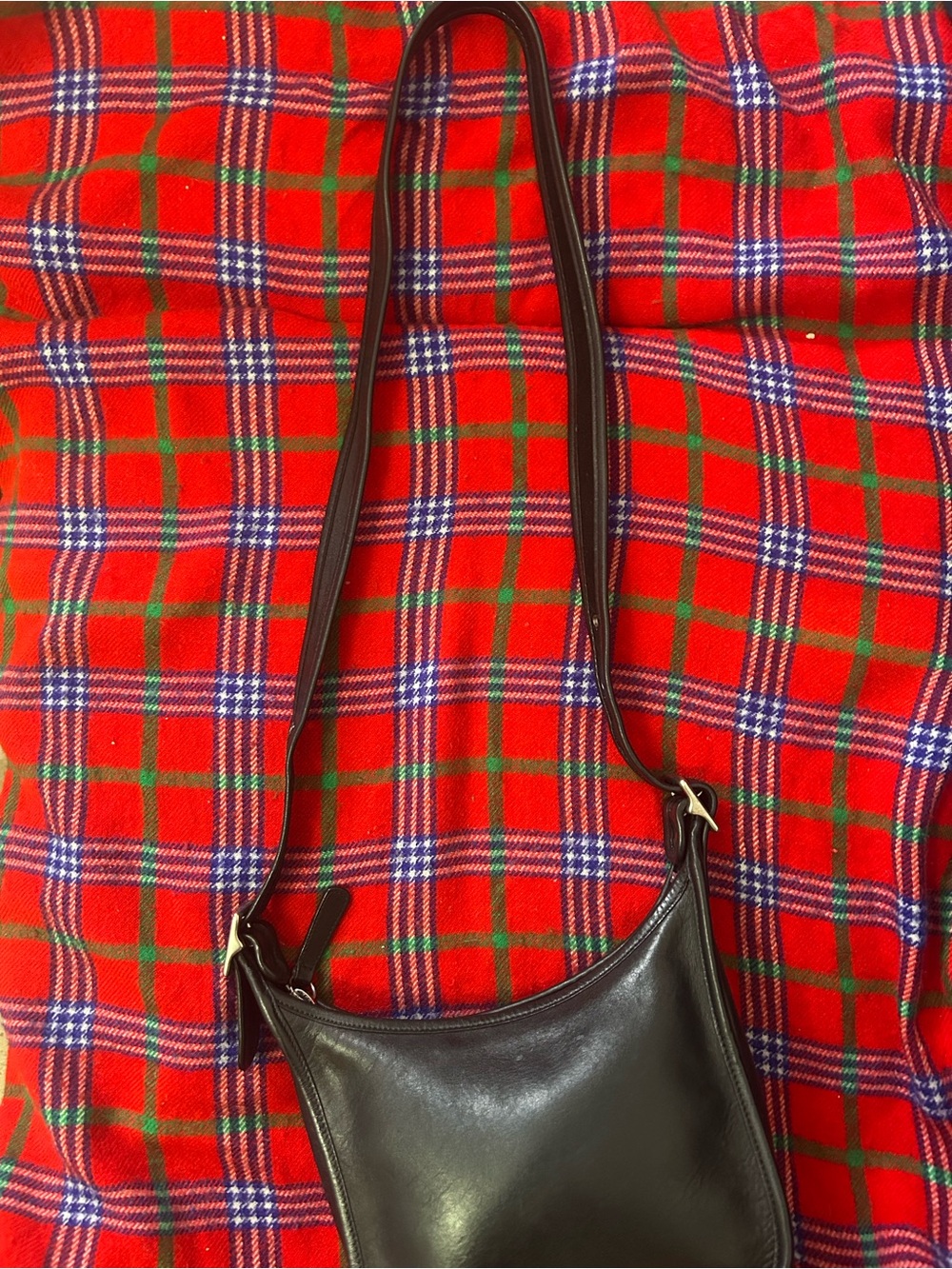 Coach Vintage Black Leather Crossbody Bag - Picture 7 of 7